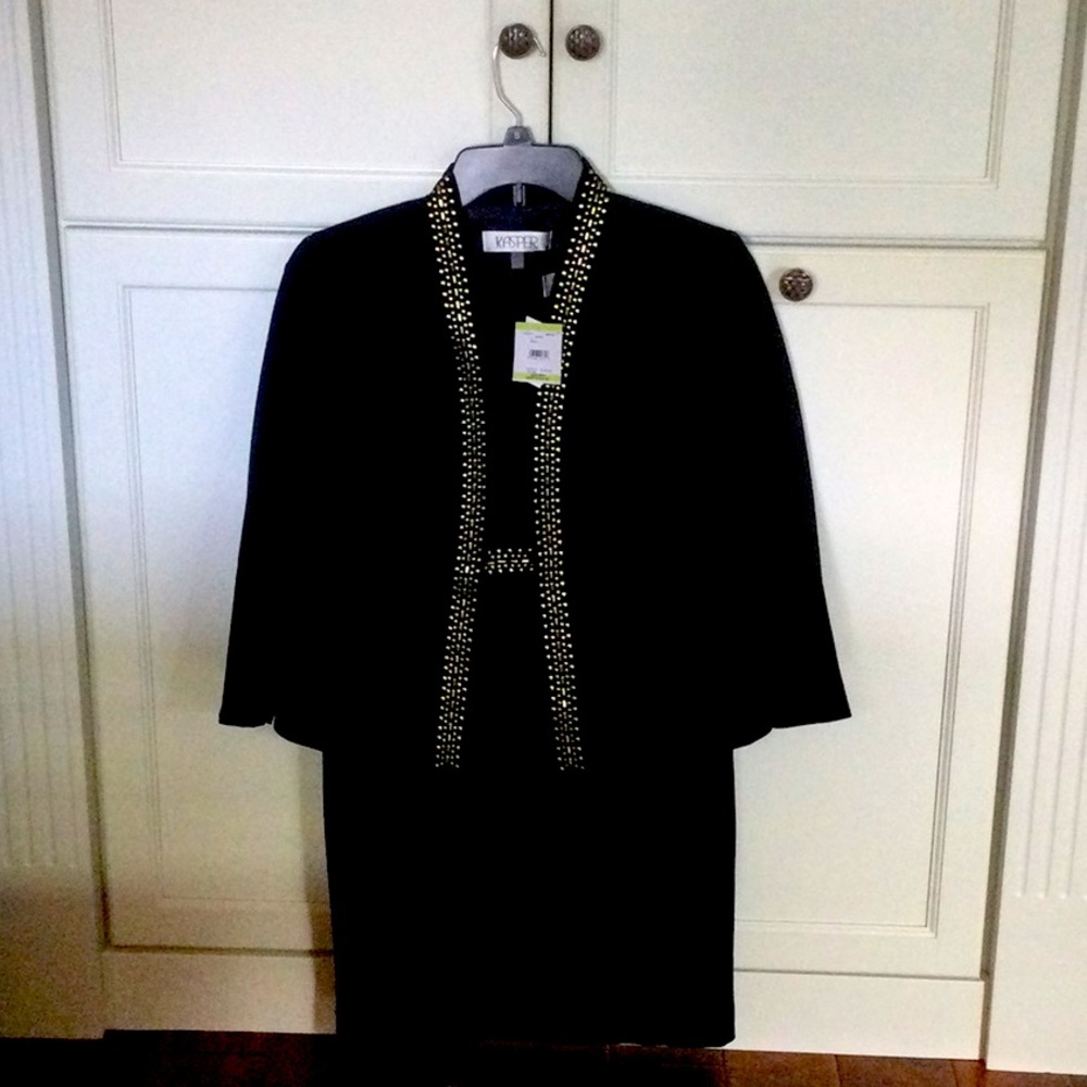 NWT Kasper Suit Dress & Matching Jacket 4P